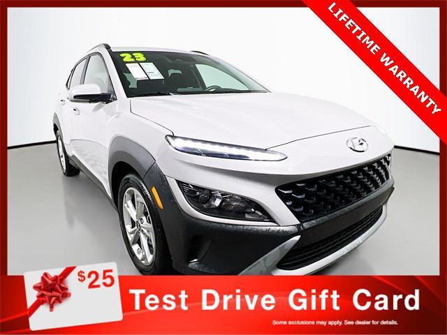 used 2023 Hyundai Kona car, priced at $18,280