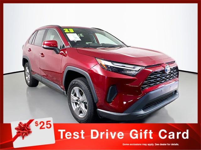 used 2023 Toyota RAV4 Hybrid car, priced at $27,207