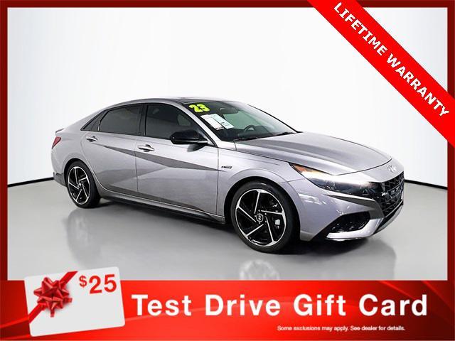 used 2023 Hyundai Elantra car, priced at $21,629