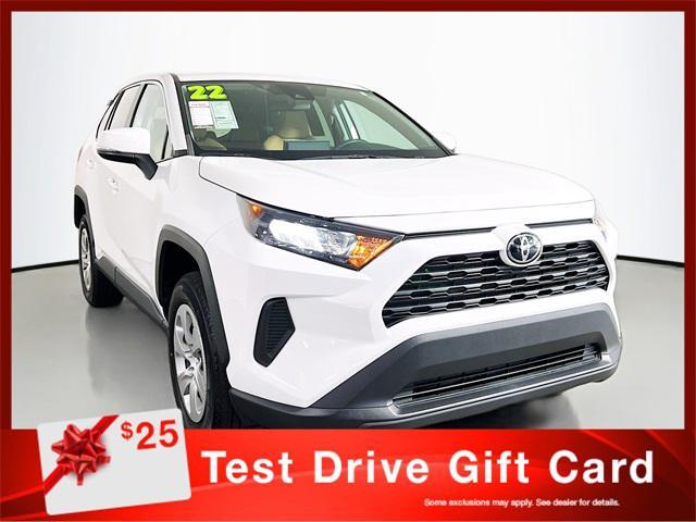 used 2022 Toyota RAV4 car, priced at $25,562