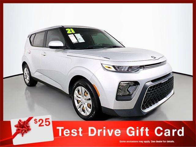 used 2021 Kia Soul car, priced at $13,614