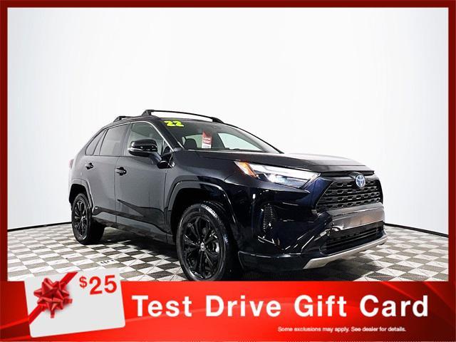 used 2022 Toyota RAV4 Hybrid car, priced at $26,343