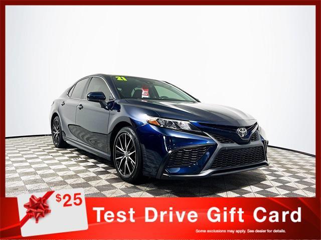 used 2021 Toyota Camry car, priced at $24,365