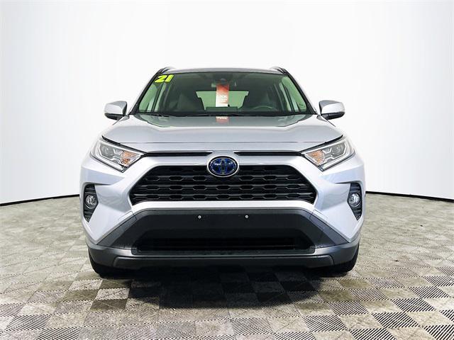 used 2021 Toyota RAV4 Hybrid car, priced at $28,144