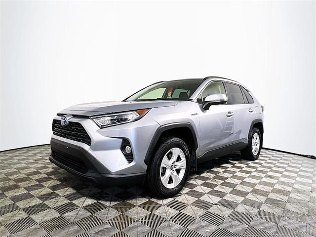 used 2021 Toyota RAV4 Hybrid car, priced at $28,144