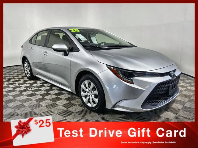 used 2020 Toyota Corolla car, priced at $13,437