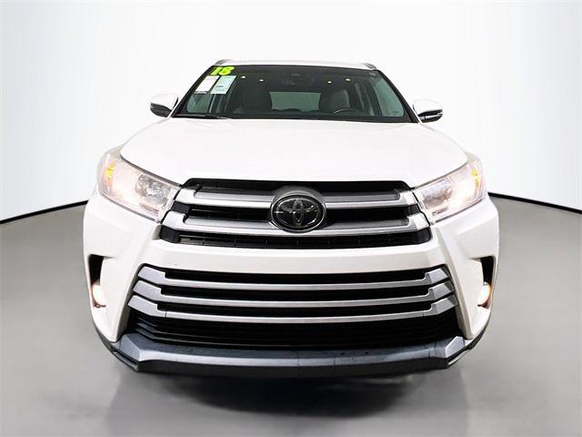 used 2018 Toyota Highlander car, priced at $22,407