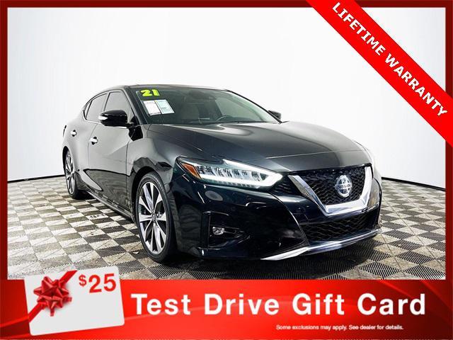 used 2021 Nissan Maxima car, priced at $26,222