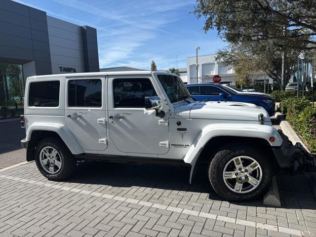 used 2016 Jeep Wrangler Unlimited car, priced at $21,575