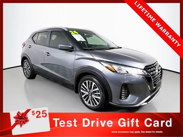 used 2024 Nissan Kicks car, priced at $15,560