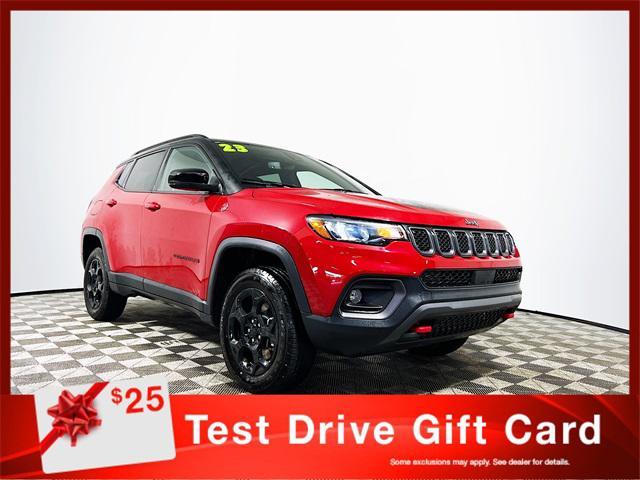 used 2023 Jeep Compass car, priced at $24,373