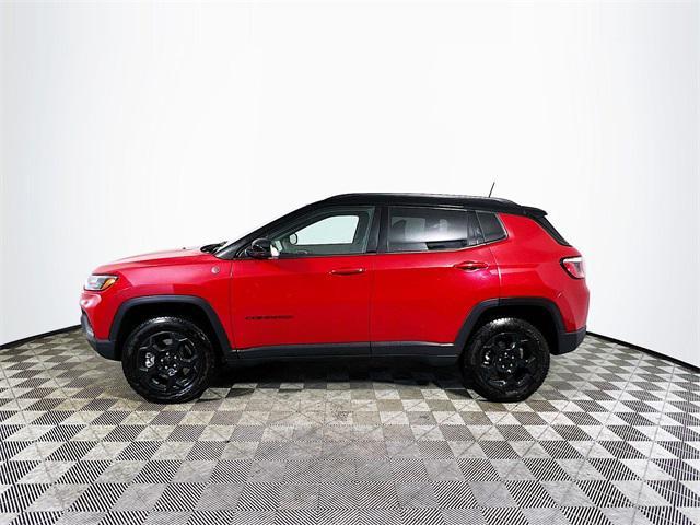 used 2023 Jeep Compass car, priced at $24,373