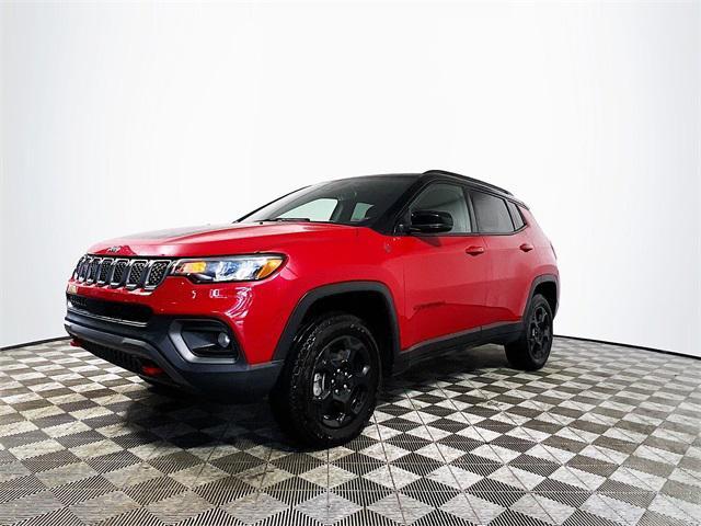 used 2023 Jeep Compass car, priced at $24,373