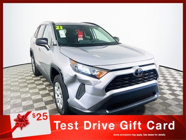 used 2021 Toyota RAV4 car, priced at $22,483