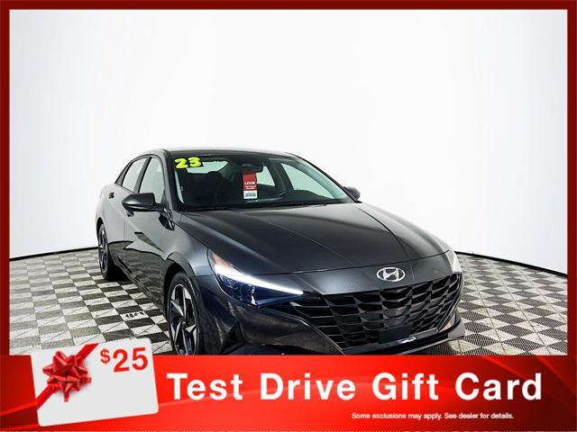 used 2023 Hyundai Elantra car, priced at $17,548