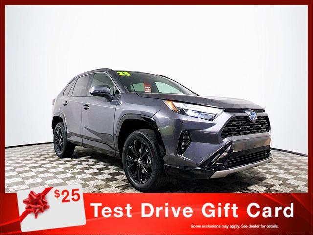 used 2023 Toyota RAV4 Hybrid car, priced at $27,191