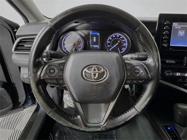 used 2021 Toyota Camry car, priced at $17,451