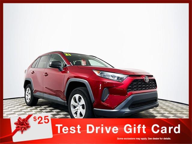 used 2021 Toyota RAV4 car, priced at $22,599