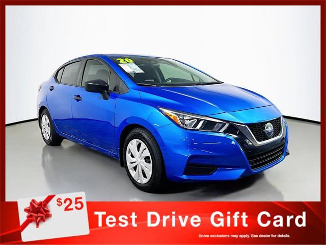 used 2020 Nissan Versa car, priced at $12,864