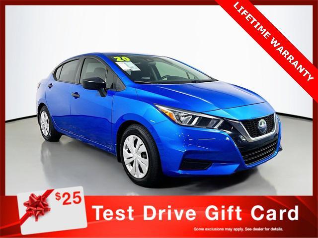 used 2020 Nissan Versa car, priced at $12,864