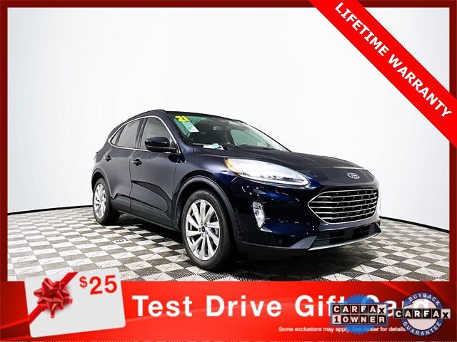 used 2021 Ford Escape car, priced at $18,923