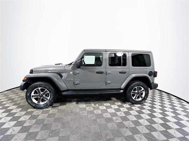 used 2020 Jeep Wrangler Unlimited car, priced at $29,837