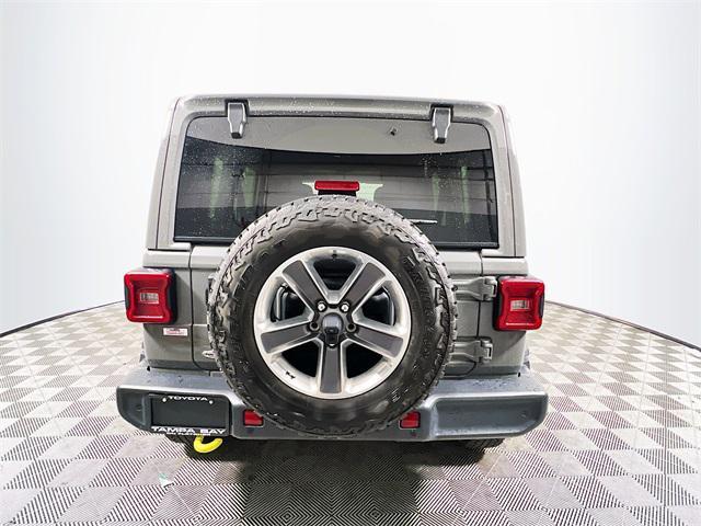 used 2020 Jeep Wrangler Unlimited car, priced at $29,837