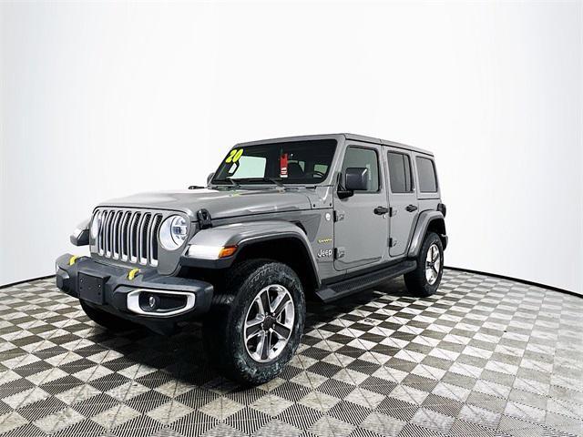 used 2020 Jeep Wrangler Unlimited car, priced at $29,837