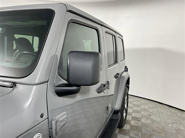 used 2020 Jeep Wrangler Unlimited car, priced at $29,837