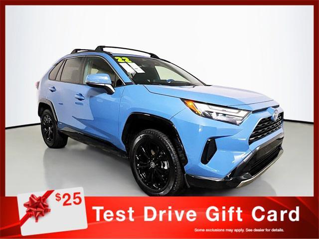 used 2022 Toyota RAV4 Hybrid car, priced at $29,551