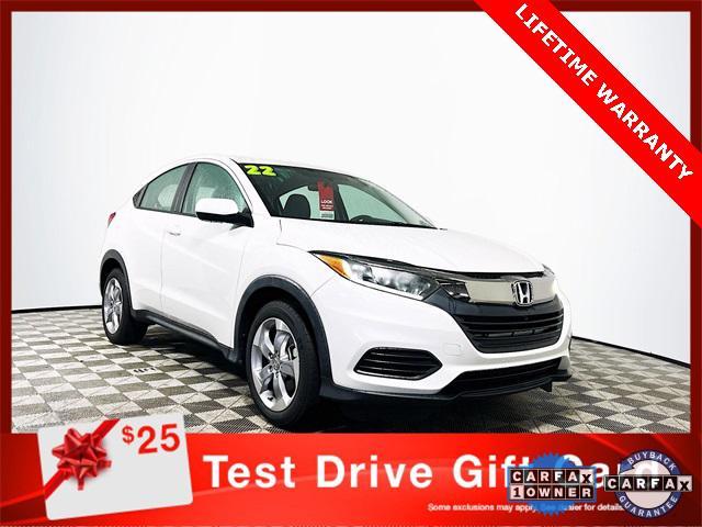 used 2022 Honda HR-V car, priced at $18,985