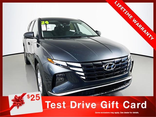 used 2024 Hyundai Tucson car, priced at $17,376