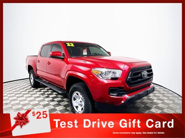 used 2022 Toyota Tacoma car, priced at $28,135