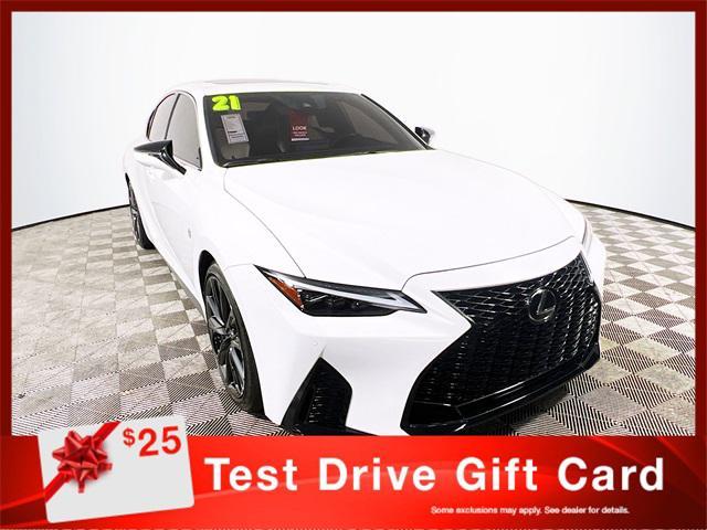 used 2022 Lexus IS 350 car, priced at $40,315