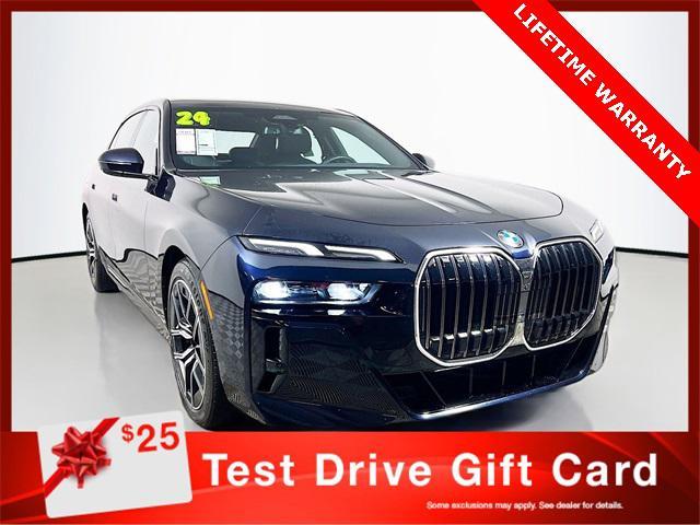 used 2024 BMW 740 car, priced at $66,054