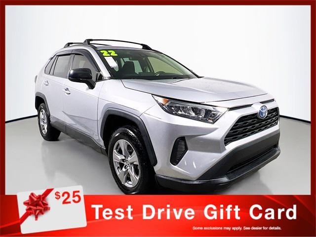 used 2022 Toyota RAV4 Hybrid car, priced at $27,306