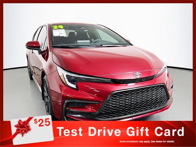 used 2024 Toyota Corolla car, priced at $20,858