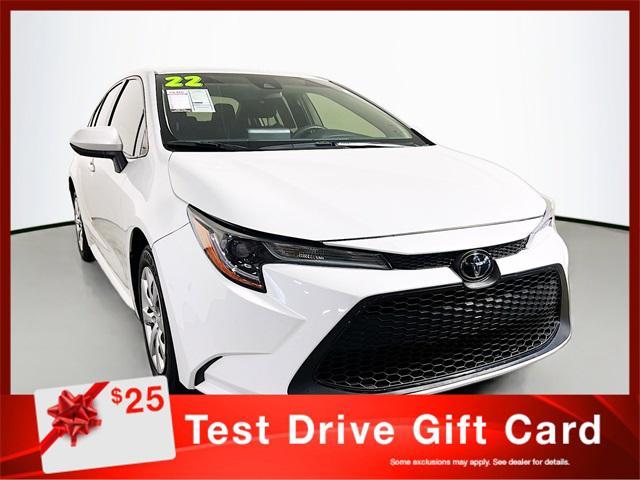 used 2022 Toyota Corolla car, priced at $16,627