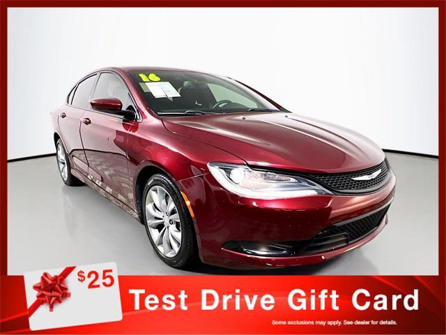 used 2016 Chrysler 200 car, priced at $11,827