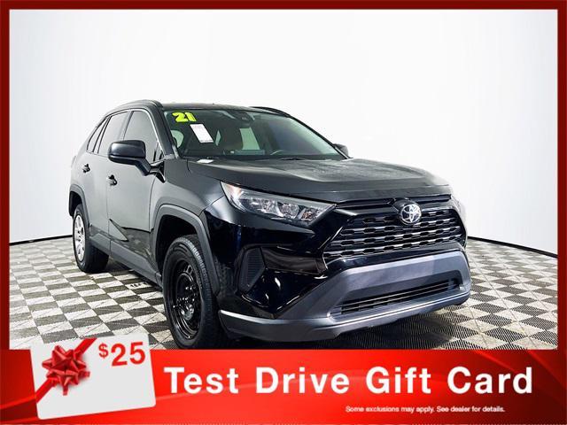 used 2021 Toyota RAV4 car, priced at $19,143