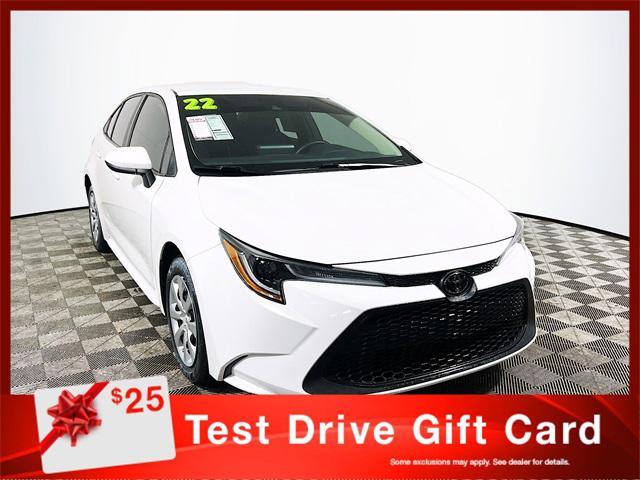 used 2022 Toyota Corolla car, priced at $18,850