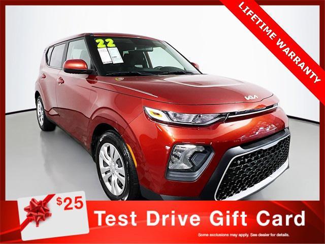 used 2022 Kia Soul car, priced at $15,333