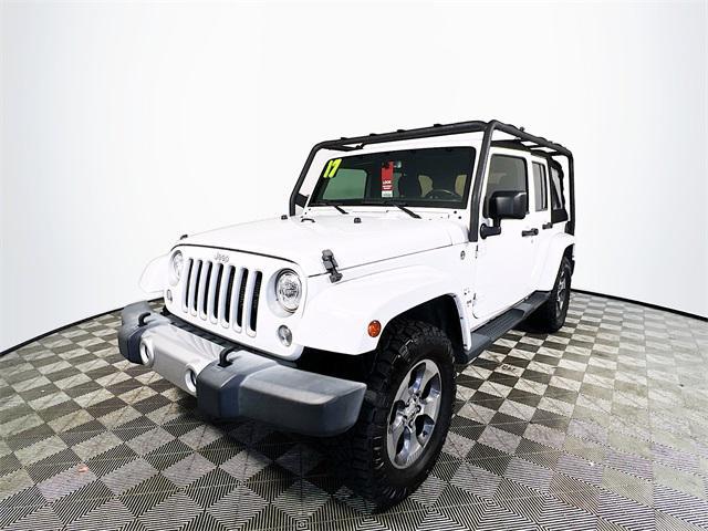 used 2017 Jeep Wrangler Unlimited car, priced at $18,963