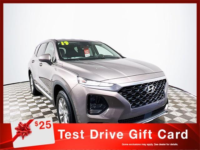 used 2019 Hyundai Santa Fe car, priced at $15,112