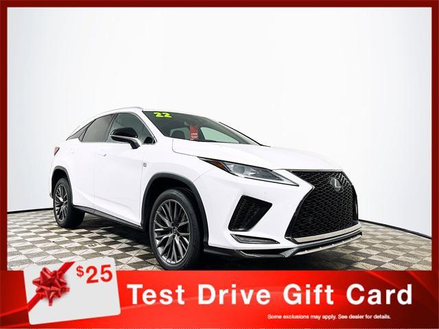 used 2022 Lexus RX 350 car, priced at $40,090