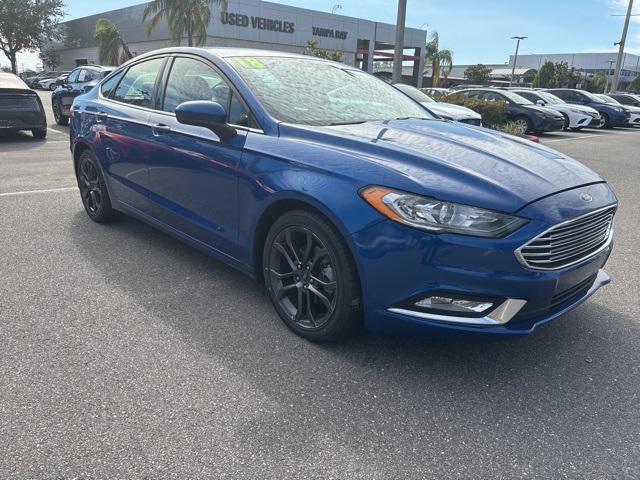 used 2018 Ford Fusion car, priced at $11,913