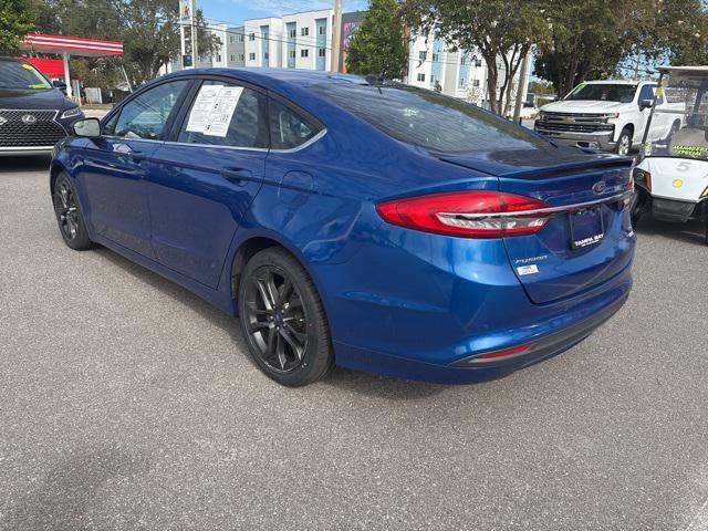 used 2018 Ford Fusion car, priced at $11,913