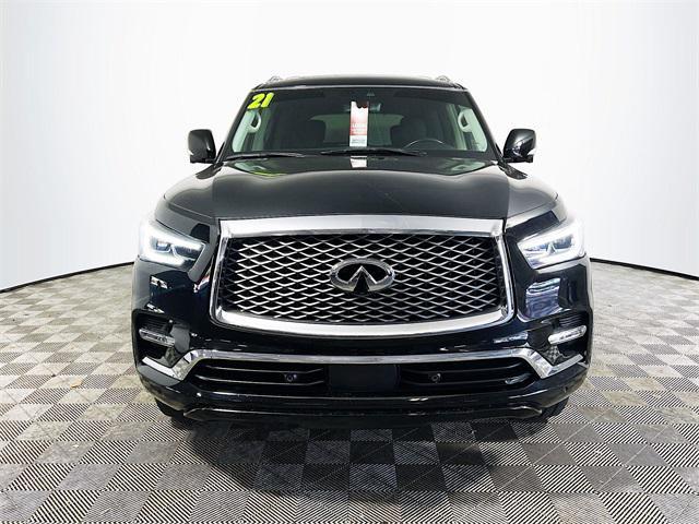 used 2021 INFINITI QX80 car, priced at $33,711