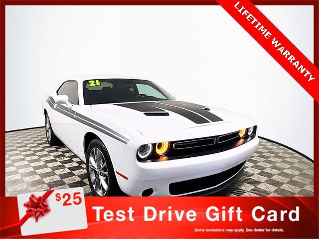 used 2021 Dodge Challenger car, priced at $21,303