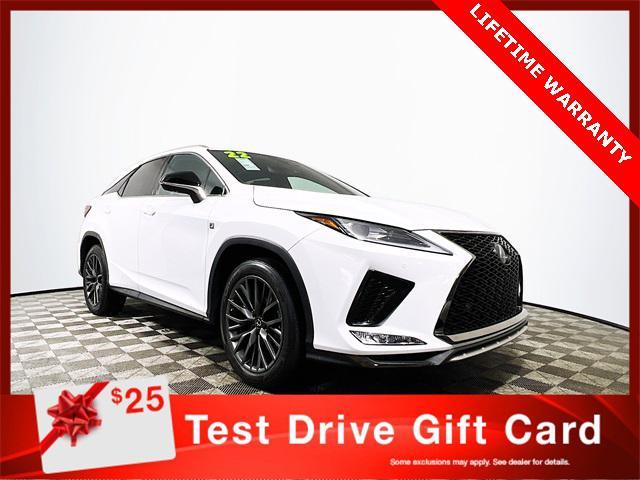 used 2022 Lexus RX 350 car, priced at $44,526